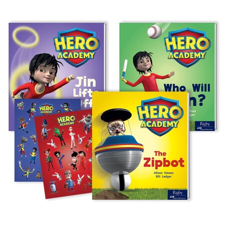 Rigby Hero Academy Parent Pack, Grades K-1 (160L-240L) 9780358177487